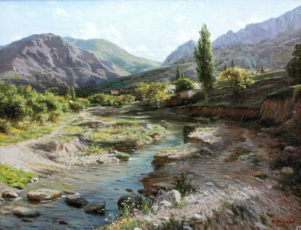 Nuri Yakupoğlu'nun 'Yaşamın Kaynağı' resim sergisi Kırım'da açılıyor 1 Nuri Yakupoğlu'nun 'Yaşamın Kaynağı' resim sergisi Kırım'da açılıyor