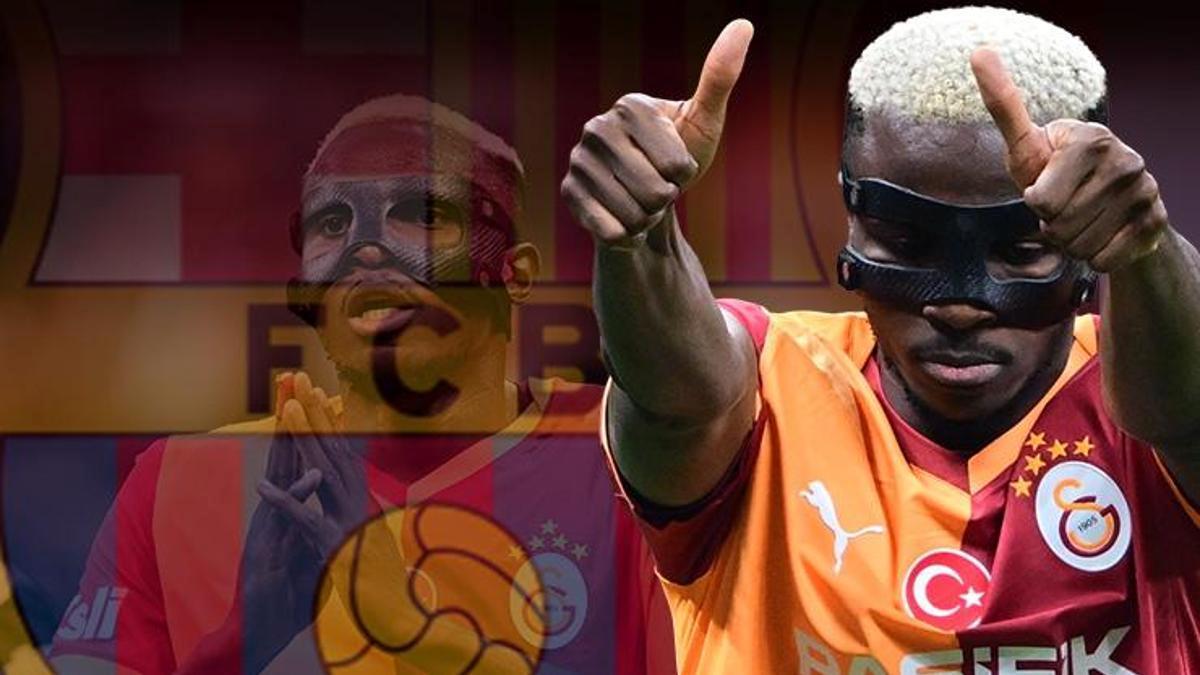 Osimhene’nin Barcelona Hayranlığı: Galatasaray’da Şov Yaptı!