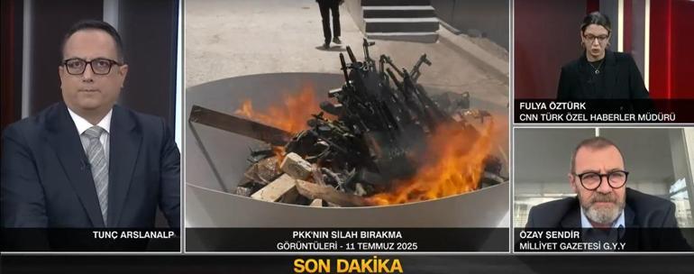 PKK, Türkiye'den çekildi! Özay Şendir'den CNN Türk'te çarpıcı mesajlar: Önemli mesajlar saklı