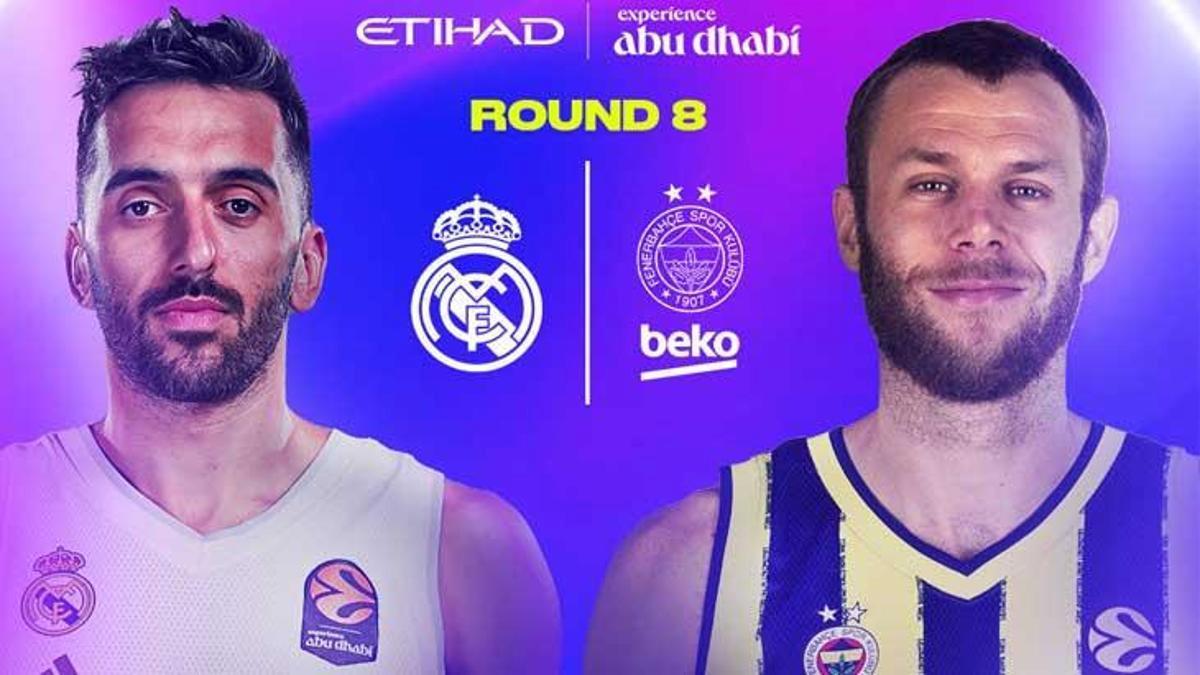 Real Madrid – Fenerbahçe Beko Maçı: Tarih, Saat ve Yayın Bilgileri (EuroLeague 8. Hafta)