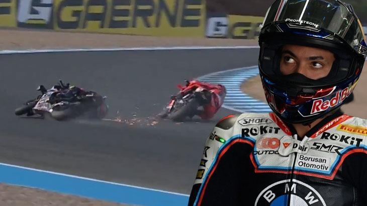 Şampiyonluk yarışında Toprak Razgatlıoğlu’na skandal hareket! ‘Olacak iş değil, bu çirkeflik’