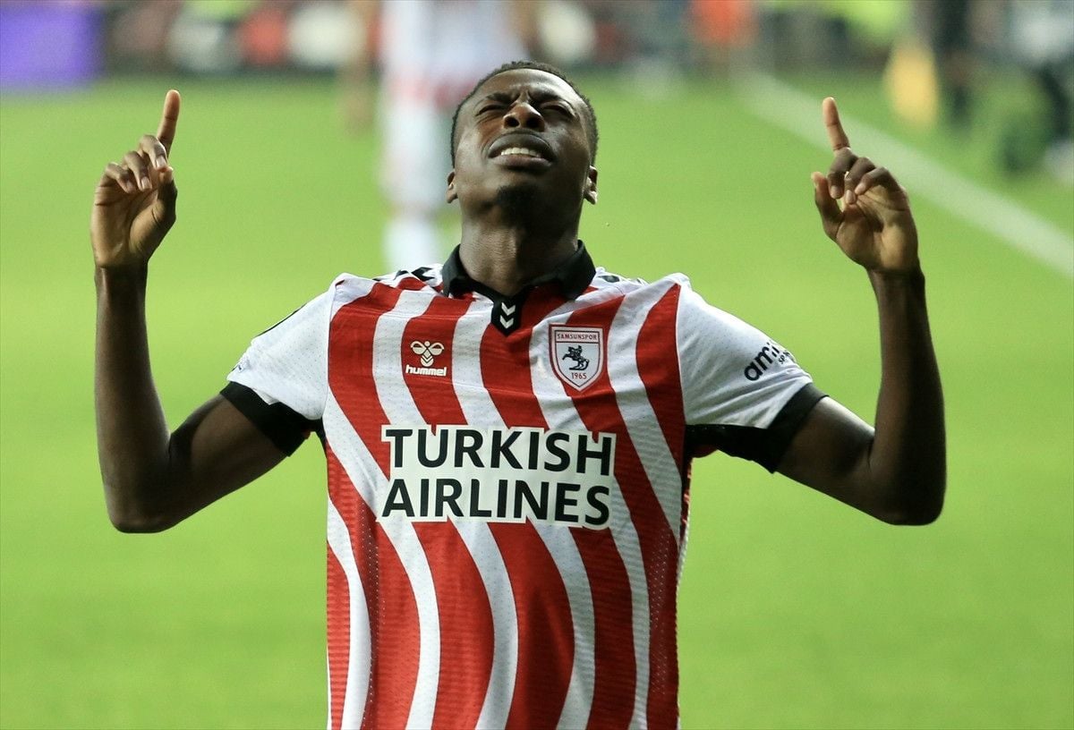 Samsunspor'u ligde Holse'nin Avrupa'da Musaba'nın golleri taşıyor