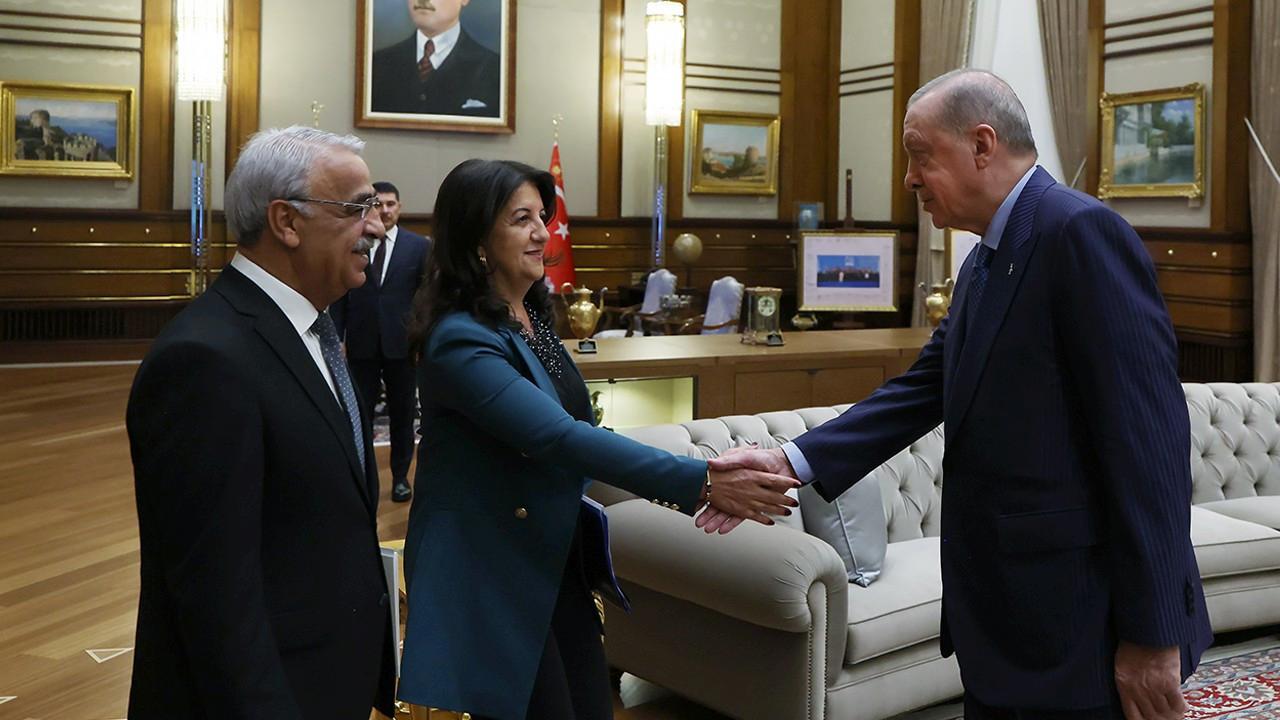 Son dakika: Erdoğan ve DEM Parti İmralı heyeti arasındaki görüşme sona erdi