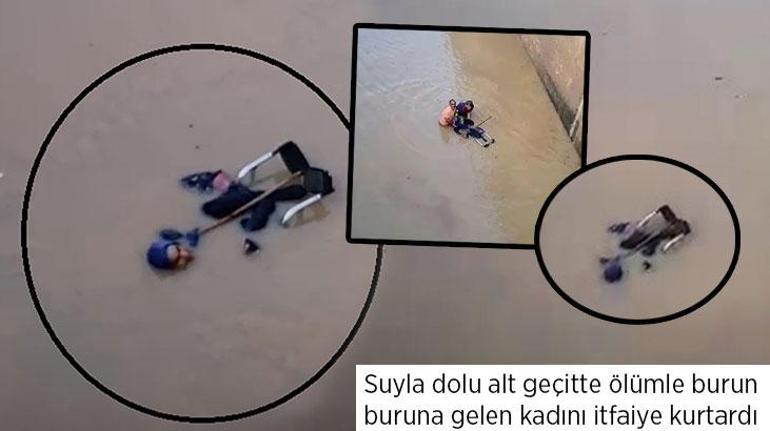 Son dakika... Görüntüler Hatay'dan! Yaşlı kadın ölümle burun buruna geldi