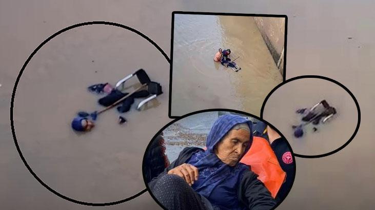 Son dakika… Görüntüler Hatay’dan! Yaşlı kadın ölümle burun buruna geldi