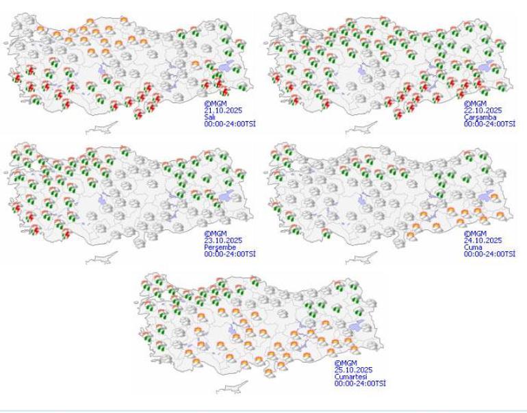 Son dakika… Meteoroloji uyardı! Kar ve sağanak geliyor: Bu illerde yaşayanlar dikkat