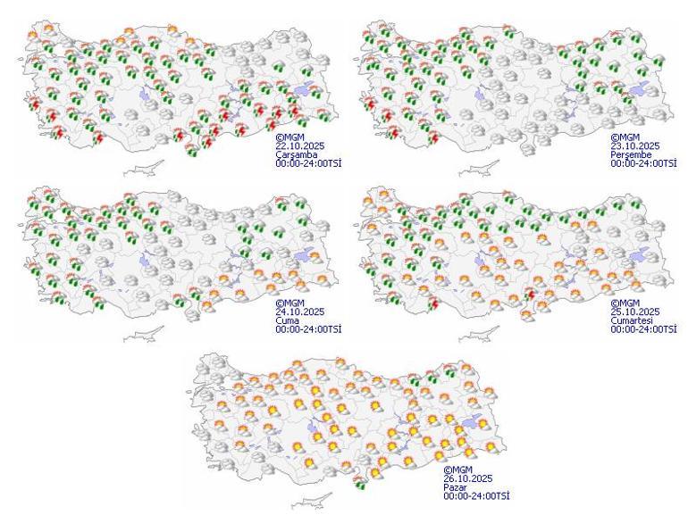 SON DAKİKA! Meteoroloji uyardı: Karambol geliyor! 7 il için tarih verildi 3 SON DAKİKA! Meteoroloji uyardı: Karambol geliyor! 7 il için tarih verildi