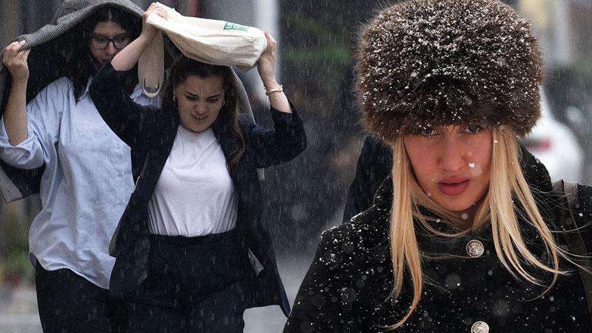 Son dakika… Meteoroloji’den yarın için yeni uyarı! İstanbul dahil alarm verildi: Kar ve sağanak geliyor