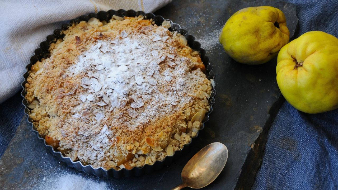 Sonbaharın en tatlı hali: Ayvalı crumble tarifi