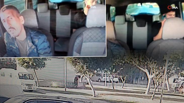 Taksici şüphelenince kamerayı aktifledi! Görüntü inanılmaz bir sonla bitti