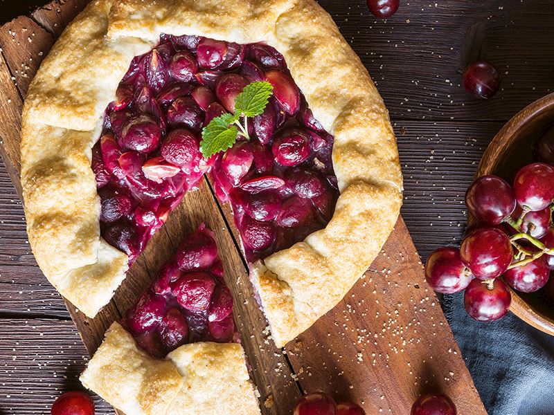 Taze Üzümlü Galette