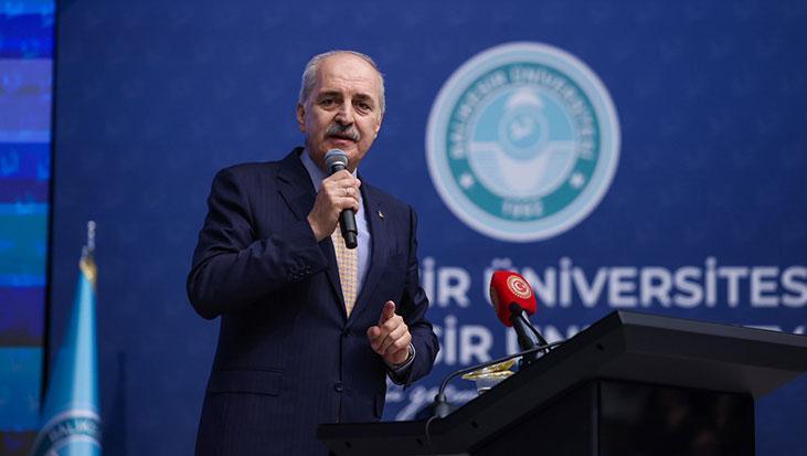 TBMM Başkanı Kurtulmuş, Balıkesir’de