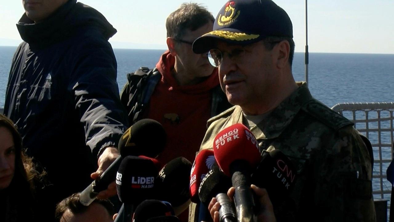 Türk Deniz Kuvvetleri’nden Karadeniz’de mayın temizliği mesajı