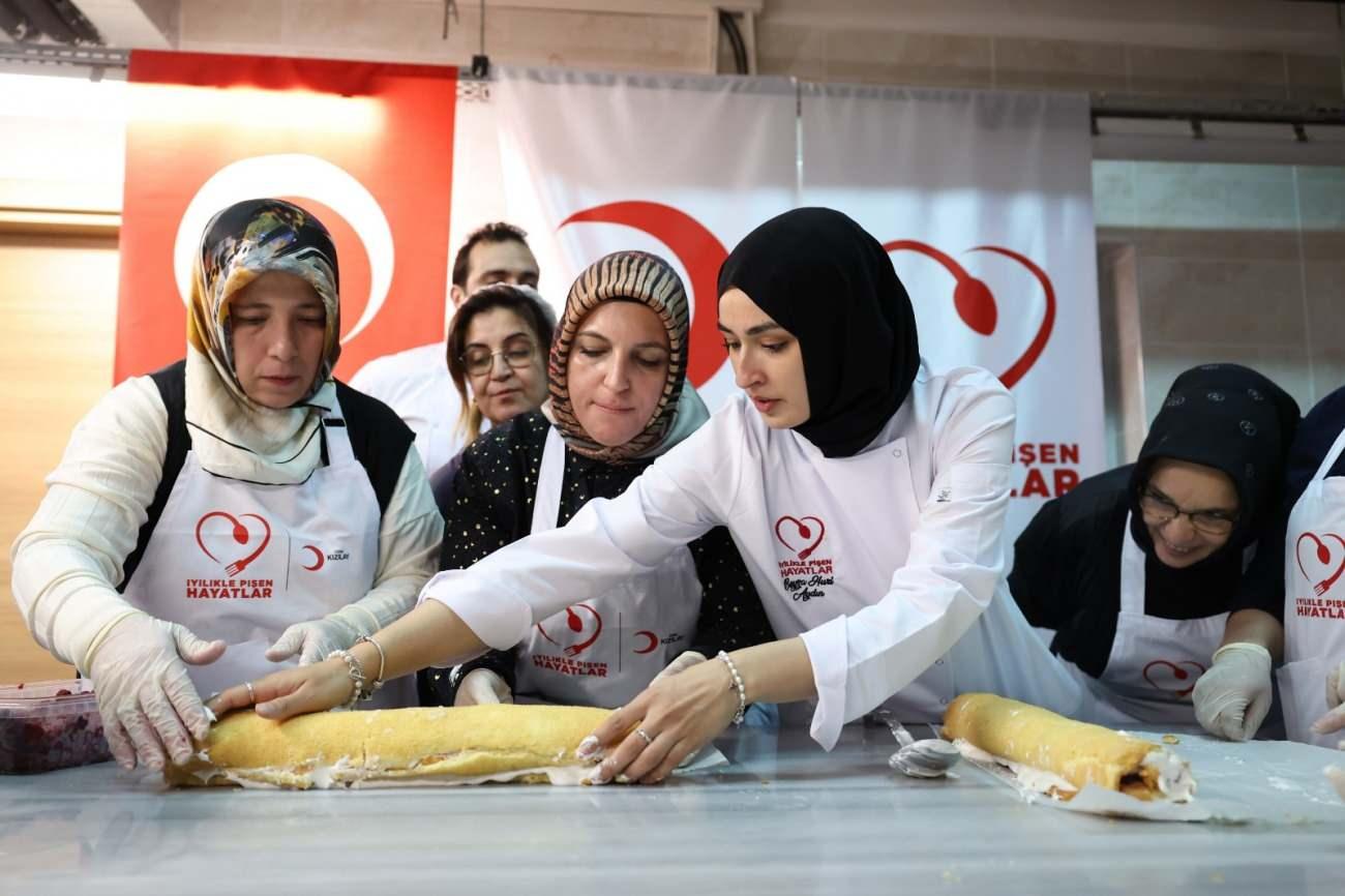 Türk Kızılay’dan Depremzede kadınlara "İyilikle Pişen Hayatlar” projesiyle destek