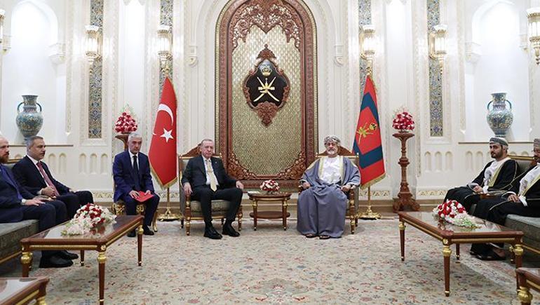 Türkiye ile Umman arasında anlaşmalar imzalandı! Erdoğan'dan kritik temaslar