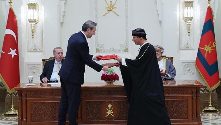 Türkiye ile Umman arasında anlaşmalar imzalandı! Erdoğan'dan kritik temaslar