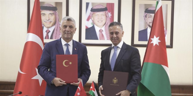 Türkiye ile Ürdün arasında ekonomiye ilişkin mutabakat zaptı imzalandı
