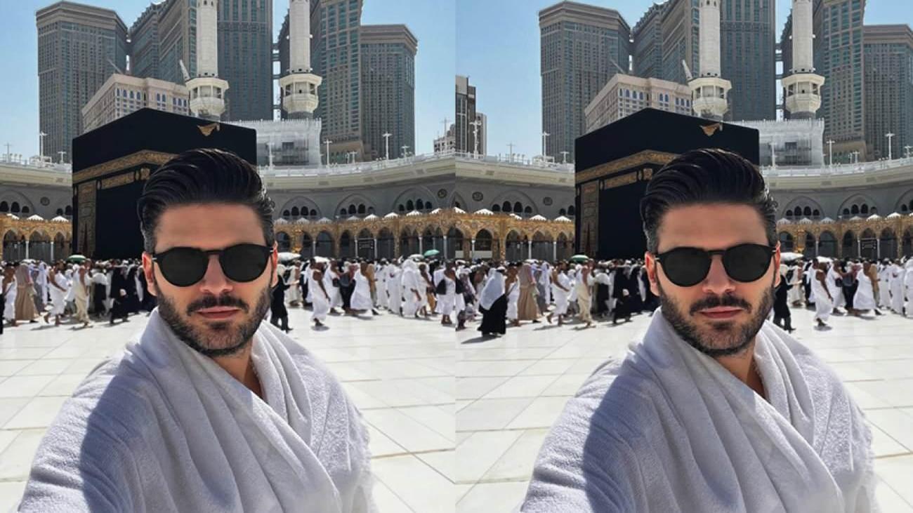 Umre’ye giden Tolgahan Sayışma’dan yürekleri ısıtan hareket! Takdir topladı