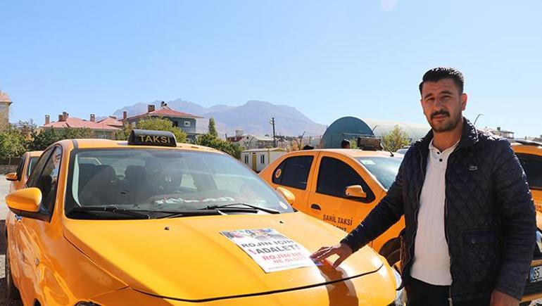 Van’da taksicilerden Rojin Kabaiş için kornalı adalet eylemi 1 Van’da taksicilerden Rojin Kabaiş için kornalı adalet eylemi