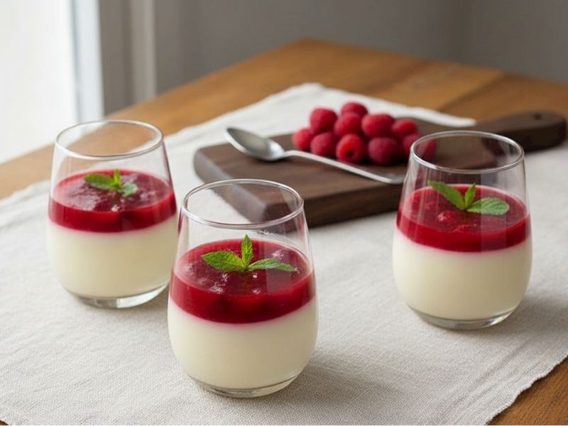 Vişneli Sakızlı Muhallebi Tarifi