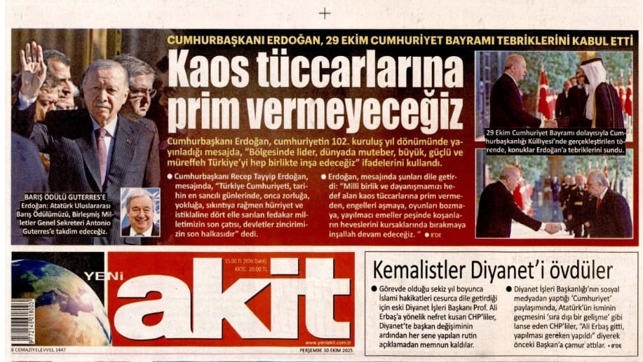 Yeni Akit'in hedefi Safi Arpaguş! Atatürk anması rahatsız etmiş... 2 Yeni Akit'in hedefi Safi Arpaguş! Atatürk anması rahatsız etmiş...