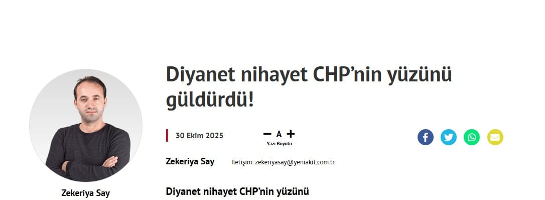 Yeni Akit'in hedefi Safi Arpaguş! Atatürk anması rahatsız etmiş... 3 Yeni Akit'in hedefi Safi Arpaguş! Atatürk anması rahatsız etmiş...