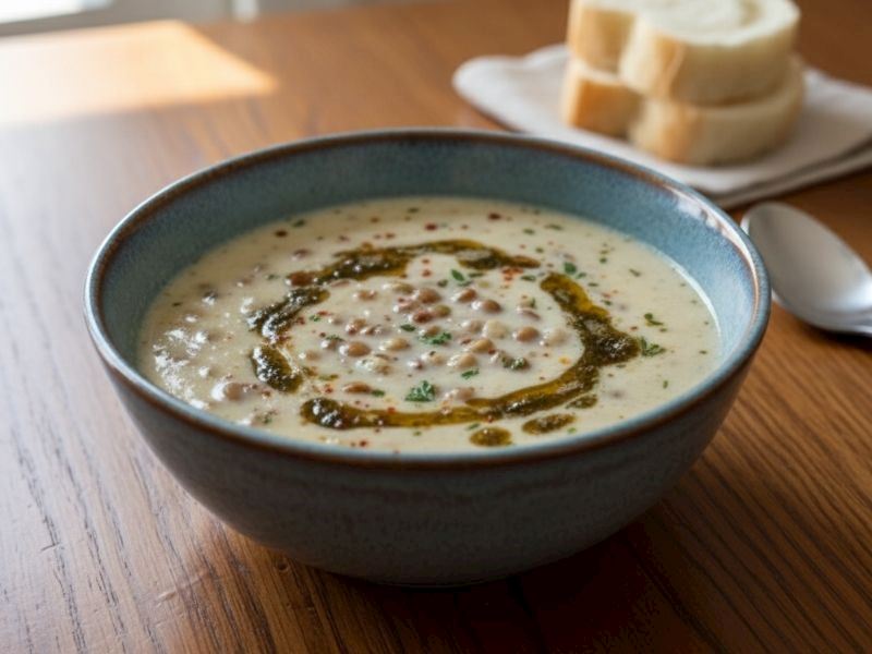 Yoğurtlu Mercimek Çorbası Tarifi