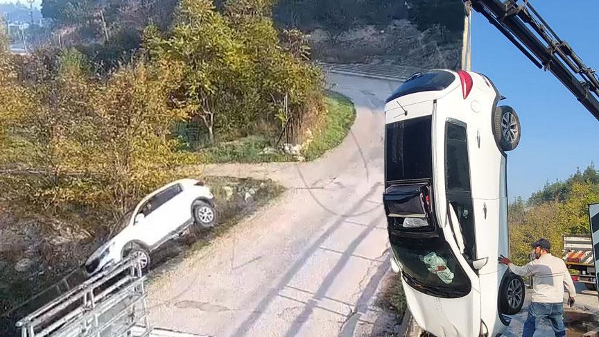 17 ve 12 yaşında iki kız! Babasına ait otomobil ile kabusu yaşadılar