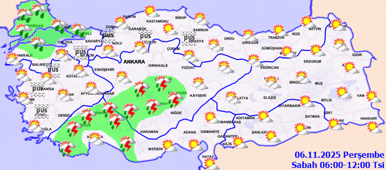 30 ilde kuvvetli sağanak uyarısı! Aralarında İstanbul da var: Şemsiyesiz dışarı çıkmayın 1 30 ilde kuvvetli sağanak uyarısı! Aralarında İstanbul da var: Şemsiyesiz dışarı çıkmayın