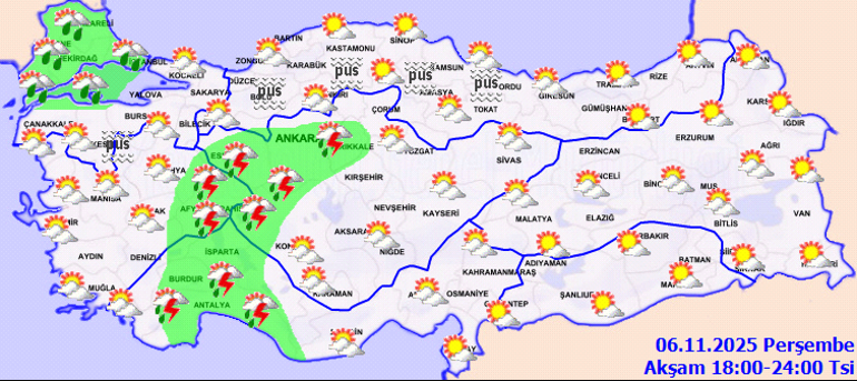 30 ilde kuvvetli sağanak uyarısı! Aralarında İstanbul da var: Şemsiyesiz dışarı çıkmayın 2 30 ilde kuvvetli sağanak uyarısı! Aralarında İstanbul da var: Şemsiyesiz dışarı çıkmayın