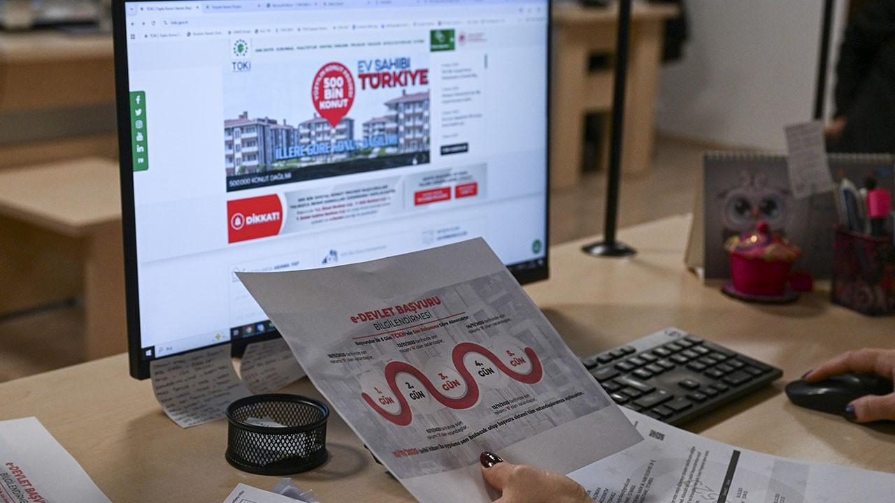 500 bin sosyal konut projesine yoğun ilgi