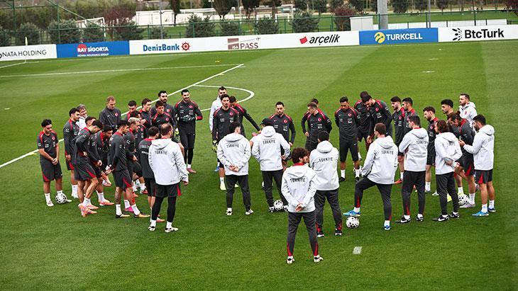 A Milli Futbol Takımı’nda Bulgaristan hazırlığı! Tüm futbolcular katıldı