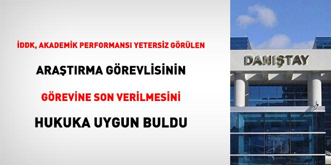 Akademik Performans Eksikliği: İDDK’nın Araştırma Görevlisinin Görevine Son Verme Kararı