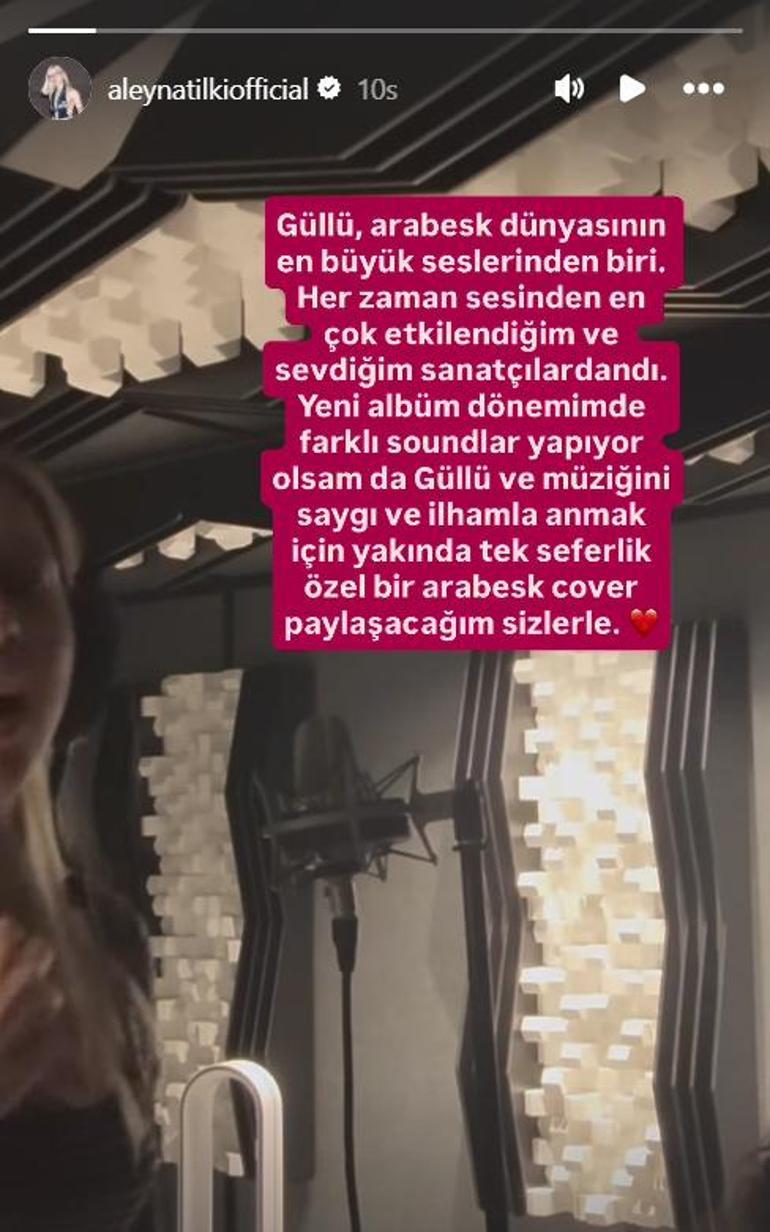 Aleyna Tilki'den Güllü için vefa örneği! 'Yakında paylaşacağım' 1 Aleyna Tilki'den Güllü için vefa örneği! 'Yakında paylaşacağım'