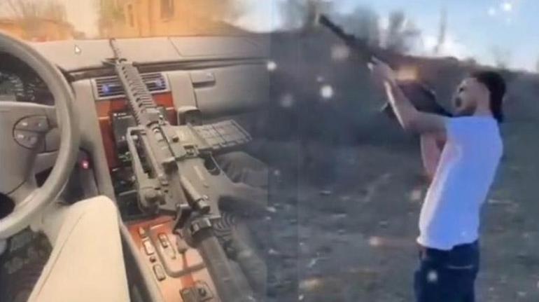 Ankara'da silahlı paylaşım yapan kişilere yönelik operasyon 1 Ankara'da silahlı paylaşım yapan kişilere yönelik operasyon