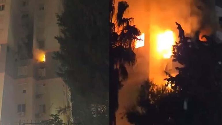 Antalya’da 15 katlı binada korkutan patlama! Alevler daireyi yuttu: 1 yaralı