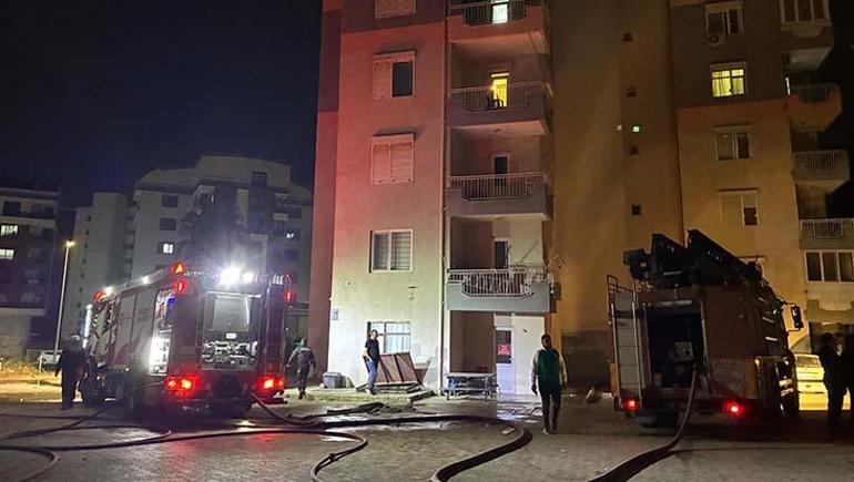 Antalya’da 15 katlı binada korkutan patlama! Alevler daireyi yuttu: 1 yaralı