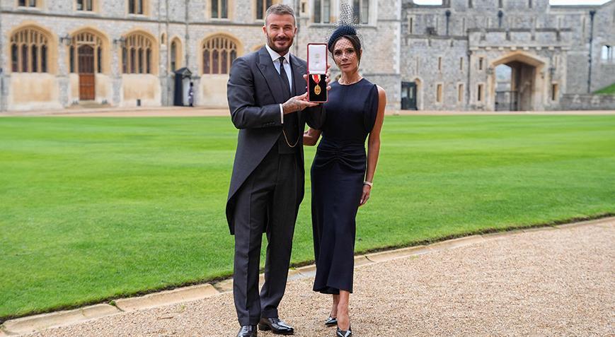 Artık Sir David Beckham! Kral Charles’tan onur nişanı
