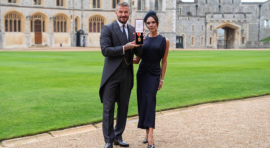 Artık Sir David Beckham! Kral Charles’tan onur nişanı