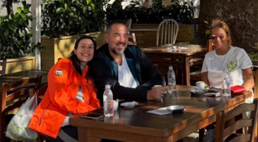 Ata Demirer'den sevgilisiyle Bozcaada’da romantik tatil