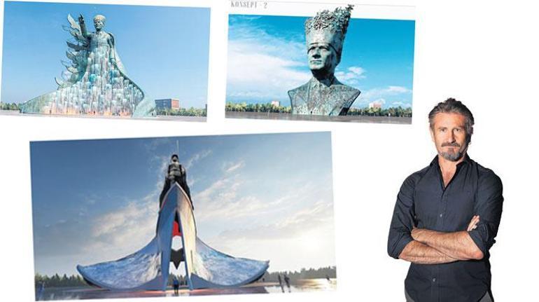 Atatürk anısına anıt heykeller 1 Atatürk anısına anıt heykeller