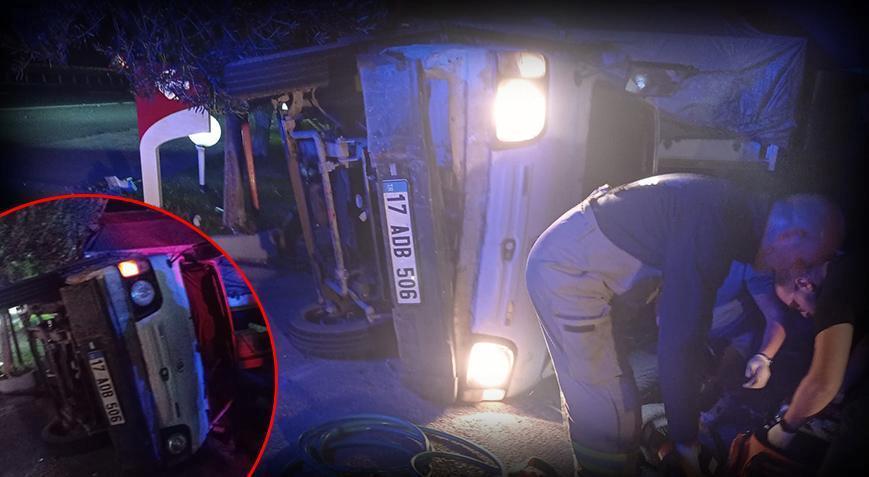 Balıkesir’de feci kaza! Kamyon ile kamyonet çarpıştı: 1 meyyit, 1 yaralı