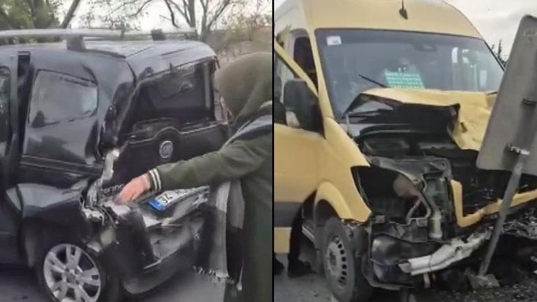 Başakşehir’de zincirleme kaza! Çok sayıda yaralı var 1 Başakşehir’de zincirleme kaza! Çok sayıda yaralı var