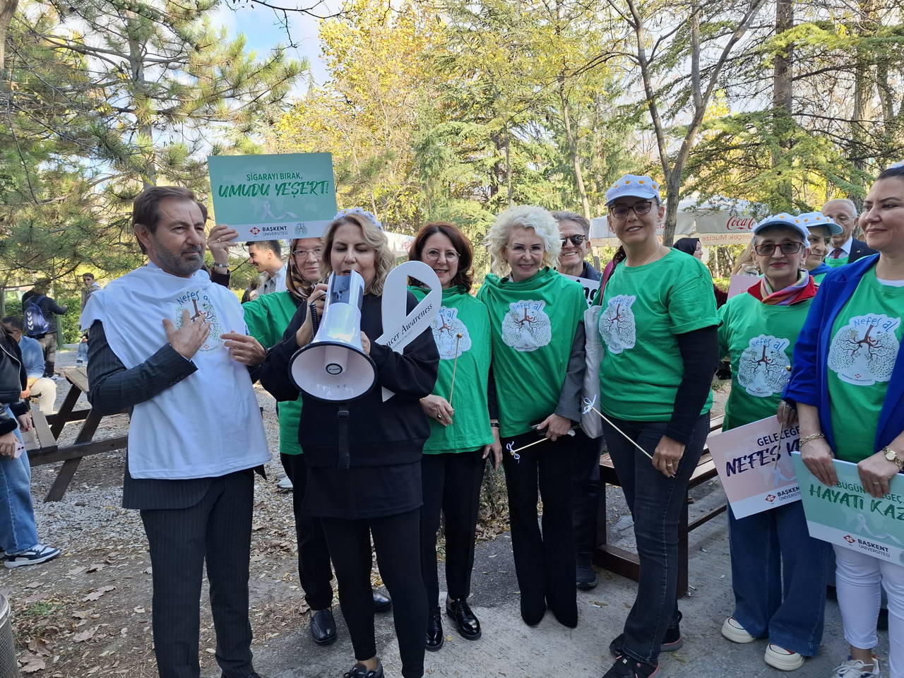 Başşehir Üniversitesi'nde akciğer kanseri farkındalık aktifliği düzenlendi 2 Başşehir Üniversitesi'nde akciğer kanseri farkındalık aktifliği düzenlendi