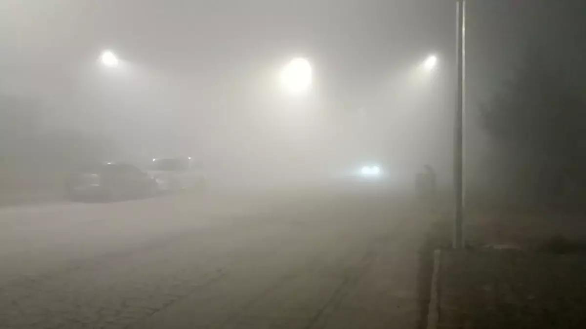 Batman’da Ağır Sis Tesirli, Görüş Arası 5 Metreye D düştü