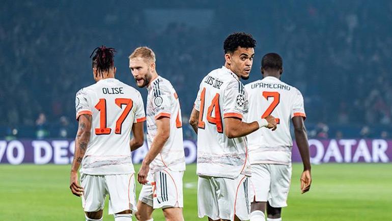 Bayern Münih, Diaz'la Zaferi Yakaladı! PSG'yi Devirerek Güldü! 1 Bayern Münih, Diaz'la Zaferi Yakaladı! PSG'yi Devirerek Güldü!