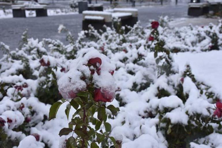 Bir kent bembeyaz! Kar kalınlığı 40 santimetreye ulaştı 2 Bir kent bembeyaz! Kar kalınlığı 40 santimetreye ulaştı
