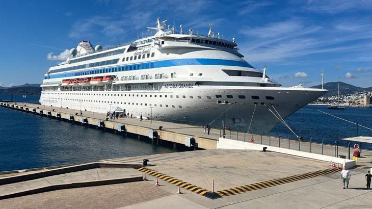 Bodrum’da kruvaziyer turizmi rekorla sona erdi