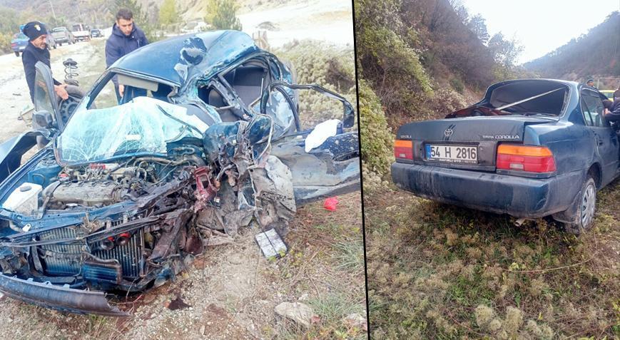 Bolu’da kamyon ile otomobil çarpıştı: 1 ölü, 1 yaralı
