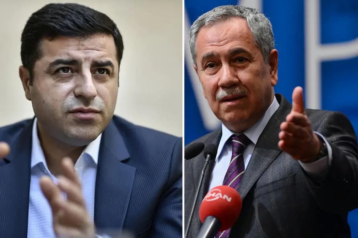 Bu sefer de Bülent Arınç, Demirtaş’ı yalanladı: Çarpıtma ve uydurma yoktur